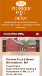 Mobile Screenshot of pioneerpostandbeam.com